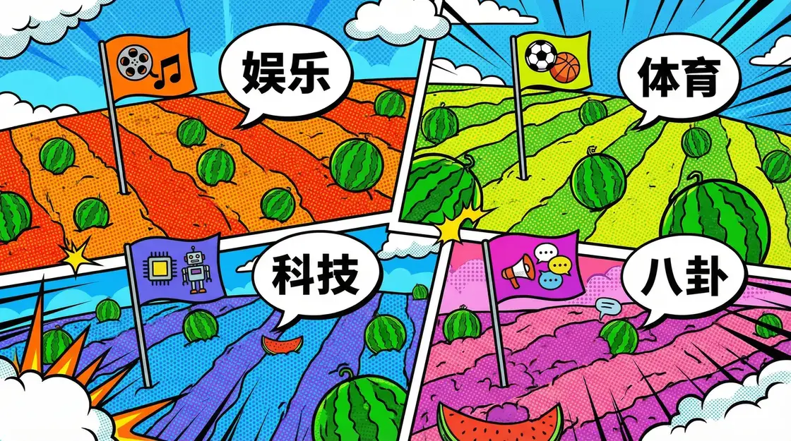 推特视频 娱乐瓜田分类